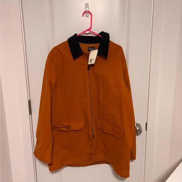 Levi’s Skate New Field Chore Jacket Orange Black - Picture 2 of 7
